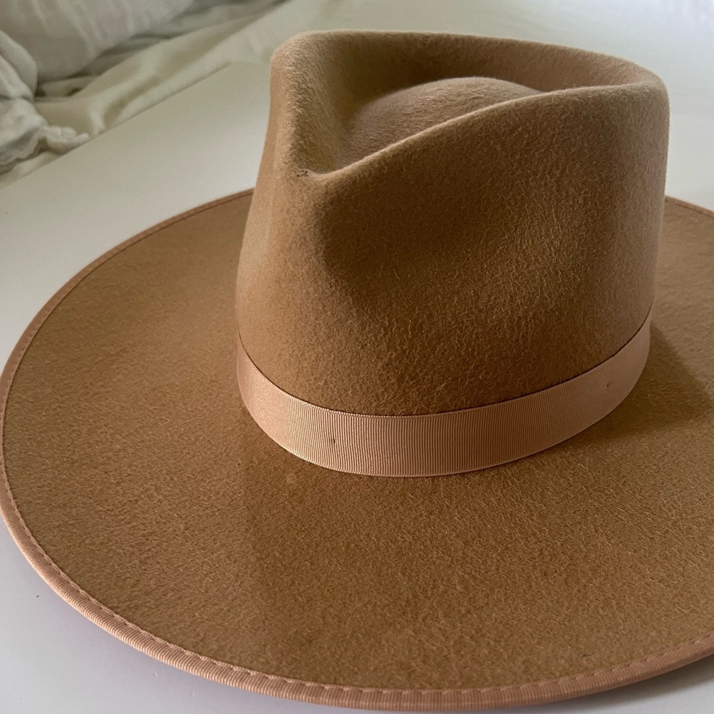Western-Style Rancher Hat by Lack of Color Size Small in beige  like new - Picture 3 of 13
